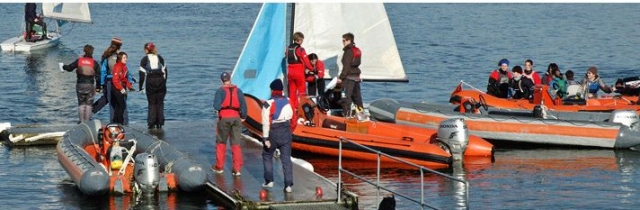 Getting ready for heading out in the water on an RIB